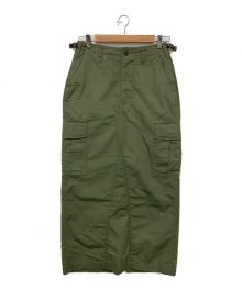 CIOTA（シオタ）の古着「Cargo Maxi Skirt」｜カーキ