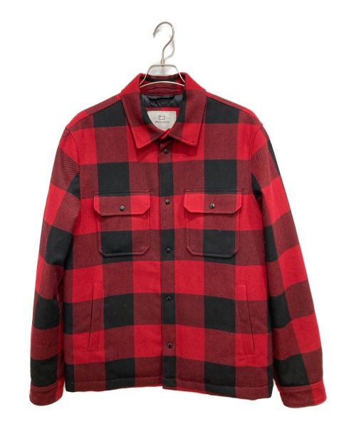 WOOLRICH（ウールリッチ）WOOLRICH (ウールリッチ) ALASKAN WL CHK OS レッド×ブラック サイズ:Lの古着・服飾アイテム