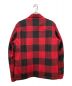 WOOLRICH (ウールリッチ) ALASKAN WL CHK OS レッド×ブラック サイズ:L：19800円