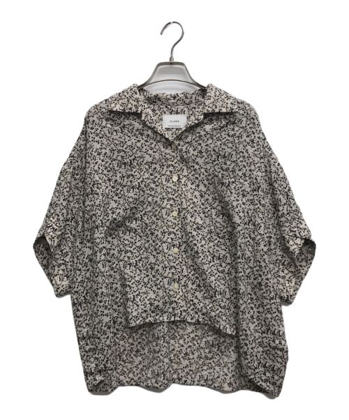 CLANE（クラネ）CLANE (クラネ) MINAMI TANAKA (ミナミ タナカ) CIRCLE FLOWER SHIRT /サークル フラワーシャツ ベージュ サイズ:1の古着・服飾アイテム