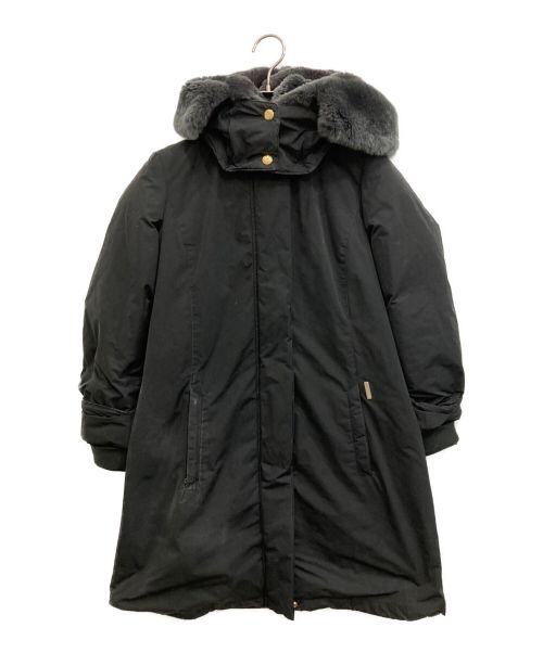 WOOLRICH（ウールリッチ）WOOLRICH (ウールリッチ) ボウブリッジコート ブラック サイズ:XSの古着・服飾アイテム