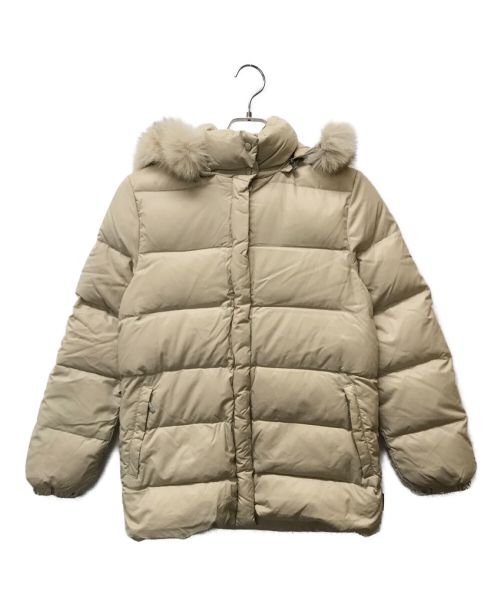 MONCLER（モンクレール）MONCLER (モンクレール) ヴァレンタイン ダウンジャケット ベージュ サイズ:00の古着・服飾アイテム