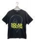 RAF SIMONS（ラフシモンズ）の古着「SOLAR YOUTH TEE」｜ブラック