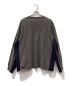 sacai (サカイ) Sport Mix L/S T-Shirt グレー×ネイビー サイズ:4：10800円