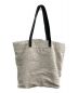 MARGARET HOWELL（マーガレットハウエル）の古着「LINEN CANVAS BAG」｜ベージュ