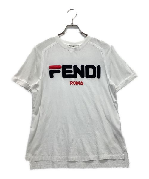 FENDI（フェンディ）FENDI (フェンディ) Tシャツ ホワイト サイズ:Sの古着・服飾アイテム