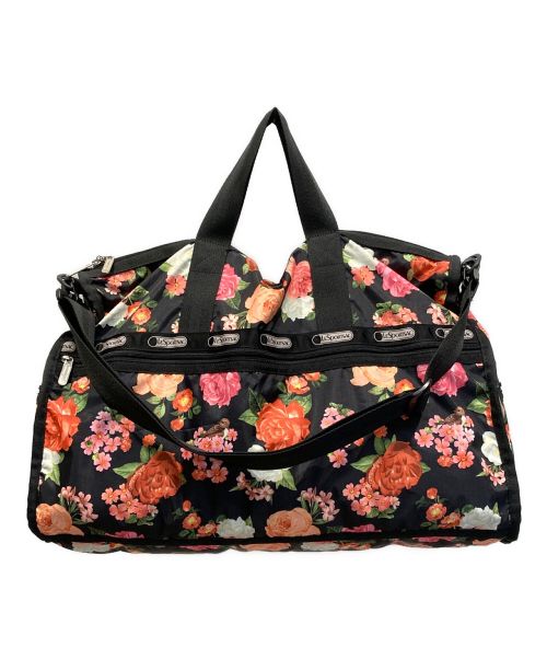 LeSportsac（レスポートサック）LeSportsac (レスポートサック) ボストンバッグ ブラックの古着・服飾アイテム