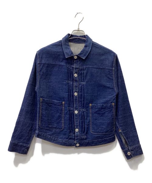 LEVI'S VINTAGE CLOTHING（リーバイス ビンテージ クロージング）LEVI'S VINTAGE CLOTHING (リーバイス ビンテージ クロージング) 1880 Triple Pleat Blouse インディゴ サイズ:Mの古着・服飾アイテム