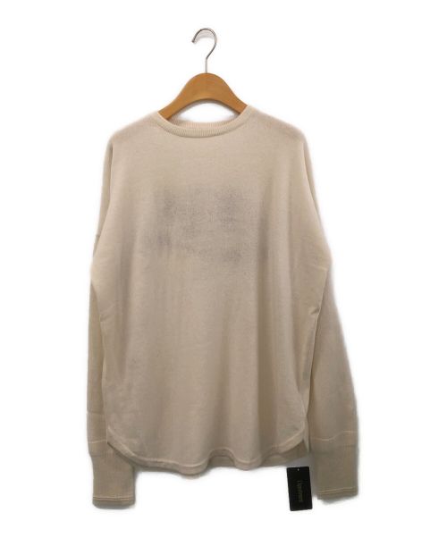 GOOD GRIEF!（グッドグリーフ）GOOD GRIEF! (グッドグリーフ) Cashmere Logo Knit Pullover ベージュ サイズ:Fの古着・服飾アイテム