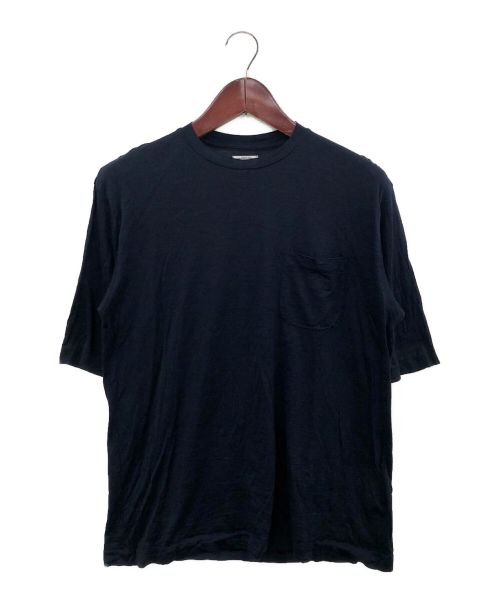 MAATEE&SONS（マーティーアンドサンズ）MAATEE&SONS (マーティーアンドサンズ) SILK POCKET TEE ネイビー サイズ:3の古着・服飾アイテム