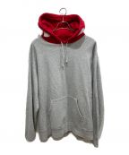 SUPREMEシュプリーム）の古着「Contrast Hooded Sweatshirt」｜グレー