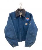 CarHarttカーハート）の古着「90sデトロイトジャケット」｜ネイビー(J01 NVY)