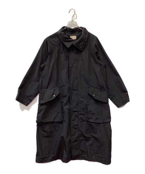 maturely（マチュアリー）maturely (マチュアリー) BEAMS BOY (ビームスボーイ) Military Memory Over Coat ブラック サイズ:SIZE 0の古着・服飾アイテム