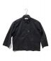 Graphpaper（グラフペーパー）の古着「STRETCH TYPEWRITER L/S BOX SHIRT」｜ブラック