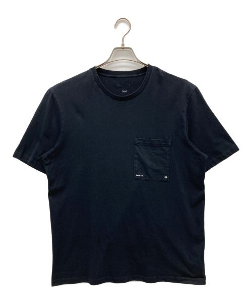 OAMC（オーエーエムシー）OAMC (オーエーエムシー) LOGO POCKET T-SHIRT KNITTED ブラック サイズ:Lの古着・服飾アイテム