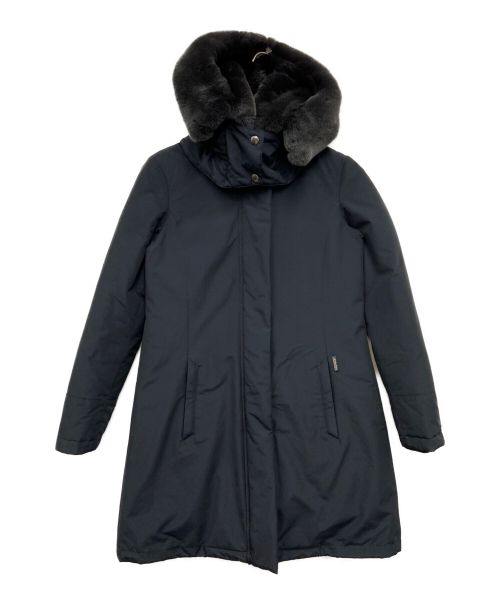 WOOLRICH（ウールリッチ）WOOLRICH (ウールリッチ) ボウブリッジダウンコート ブラック サイズ:XSの古着・服飾アイテム