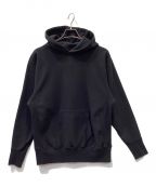 ATONエイトン）の古着「GARMENT DYE URAKE HOODIE」｜ブラック