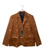 BY GLADHANDバイグラッドハンド）の古着「COLLEGIATE - CORDUROY SPORT BACK JACKET」｜ブラウン