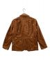 BY GLADHAND (バイグラッドハンド) COLLEGIATE - CORDUROY SPORT BACK JACKET ブラウン サイズ:L 未使用品：11000円