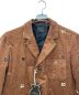 中古・古着 BY GLADHAND (バイグラッドハンド) COLLEGIATE - CORDUROY SPORT BACK JACKET ブラウン サイズ:L 未使用品：11000円