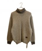 BY GLADHANDバイグラッドハンド）の古着「COLLEGIATE - TURTLE NECK SWEATER」｜ベージュ