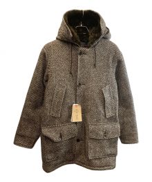 GANGSTERVILLE（ギャングスタービル）の古着「SHARPER HERRINGBONE COAT」｜ブラウン