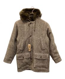 GANGSTERVILLE（ギャングスタービル）の古着「SHARPER ? HERRINGBONE COAT」｜ブラウン