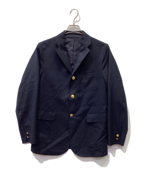 BEAMS PLUS（ビームスプラス）BEAMS PLUS (ビームスプラス) ウールコーデュラナイロン3ボタンブレザー ネイビー サイズ:Sの古着・服飾アイテム