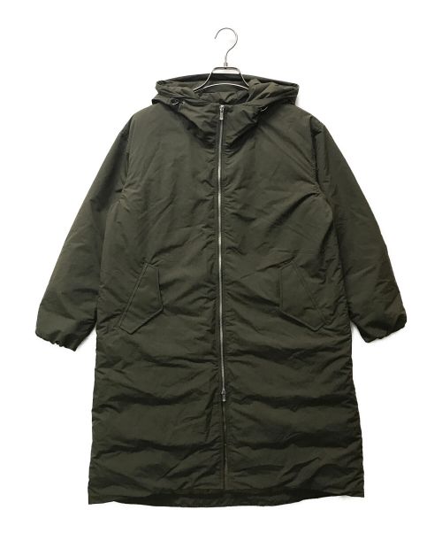 The Loft labo（ザロフトラボ）THE LOFT LABO (ザロフトラボ) KAWADA FEATHER (カワダフェザー) JEAN-LONG HOODED DOWN COAT オリーブ サイズ:1 未使用品の古着・服飾アイテム