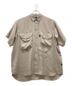 DAIWA PIER39ダイワ ピア39）の古着「TECH BOMBAY SAFARI SHIRTS」｜ベージュ