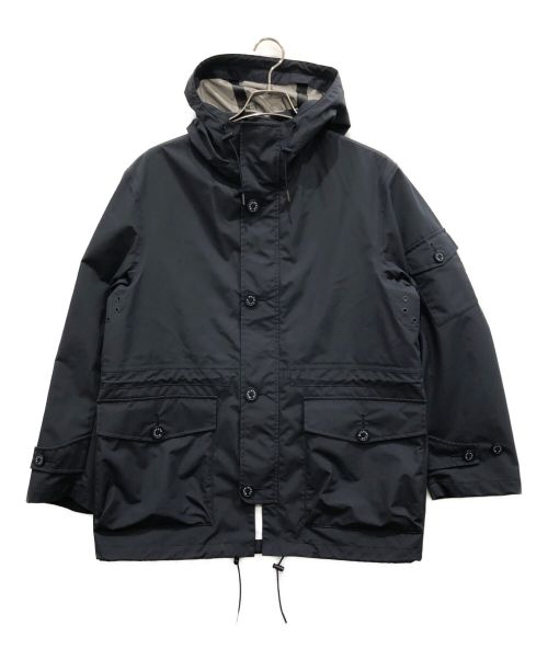 MACKINTOSH LONDON（マッキントッシュ ロンドン）MACKINTOSH LONDON (マッキントッシュ ロンドン) パーテックスアンリミテッドフーデッドミリタリーブルゾン ネイビー サイズ:40の古着・服飾アイテム