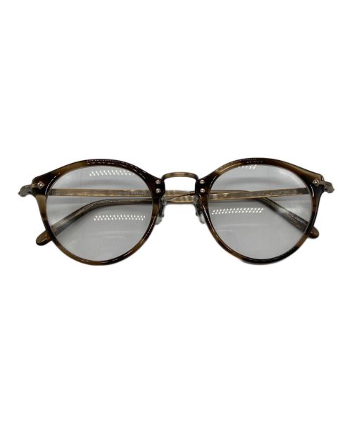 OLIVER PEOPLES（オリバーピープルズ）OLIVER PEOPLES (オリバーピープルズ) 眼鏡 ブラウン サイズ:47□24の古着・服飾アイテム