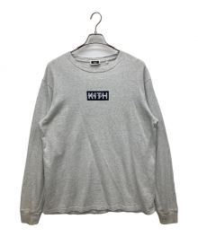 KITH（キス）の古着「ロングスリーブカットソー」｜グレー×ネイビー