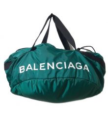 BALENCIAGA（バレンシアガ）の古着「ホイールバッグ」｜グリーン