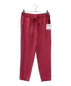 RED VALENTINOレッドヴァレンティノ）の古着「TAPERED PANTS」｜ショッキングピンク