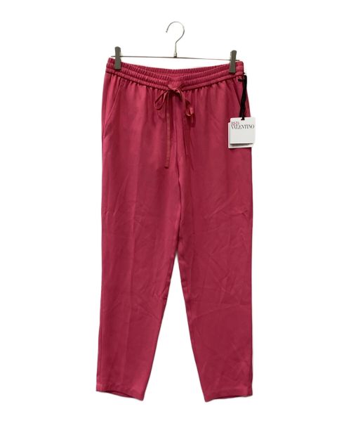 RED VALENTINO（レッドヴァレンティノ）RED VALENTINO (レッドヴァレンティノ) TAPERED PANTS ショッキングピンク サイズ:40 未使用品の古着・服飾アイテム