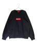 SUPREME（シュプリーム）の古着「Box Logo Crewneck Sweat」｜ブラック