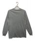 DESCENDANT (ディセンダント) CACHALOT ORGANIC COTTON STRIP LS CLASSIC FIT グレー サイズ:1：7000円