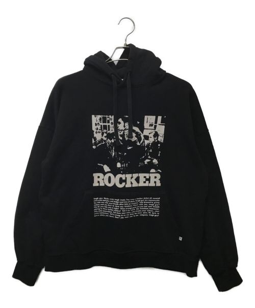 Richardson（リチャードソン）Richardson (リチャードソン) Hysteric Glamour (ヒステリックグラマー) FIST FUCKER HOODIE ブラック サイズ:Lの古着・服飾アイテム