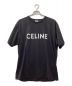 CELINE（セリーヌ）の古着「ルーズロゴTシャツ」｜ブラック