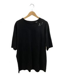 Saint Laurent Paris（サンローランパリ）の古着「音符Tシャツ」｜ブラック