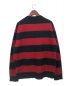 NUMBER (N)INE (ナンバーナイン) STRIPED MOHAIR KNIT PULLOVER レッド×ブラック サイズ:4：17800円