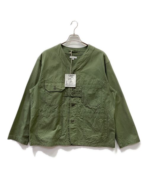 Engineered Garments（エンジニアド ガーメンツ）Engineered Garments (エンジニアド ガーメンツ) CARDIGAN JACKET カーキ サイズ:Mの古着・服飾アイテム