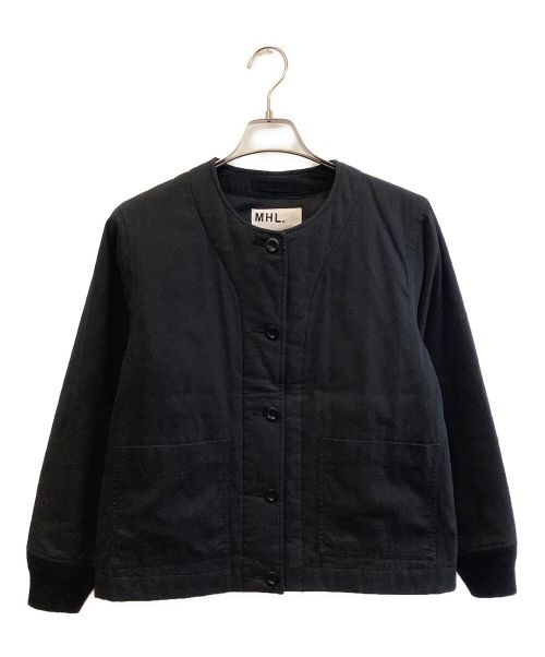 MHL（エムエイチエル）MHL (エムエイチエル) DRY COTTON TWILL ライナージャケット ブラック サイズ:3の古着・服飾アイテム