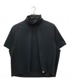 kolor/BEACONカラービーコン）の古着「オーバーサイズタートルネックTシャツ」｜ブラック