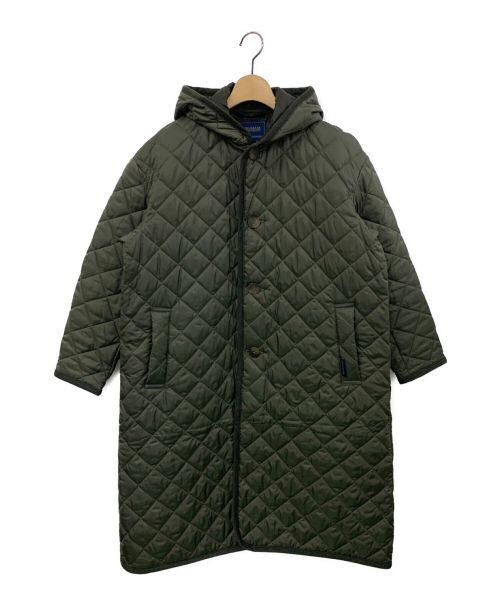 LAVENHAM（ラベンハム）LAVENHAM (ラベンハム) キルティングコート オリーブ サイズ:36の古着・服飾アイテム