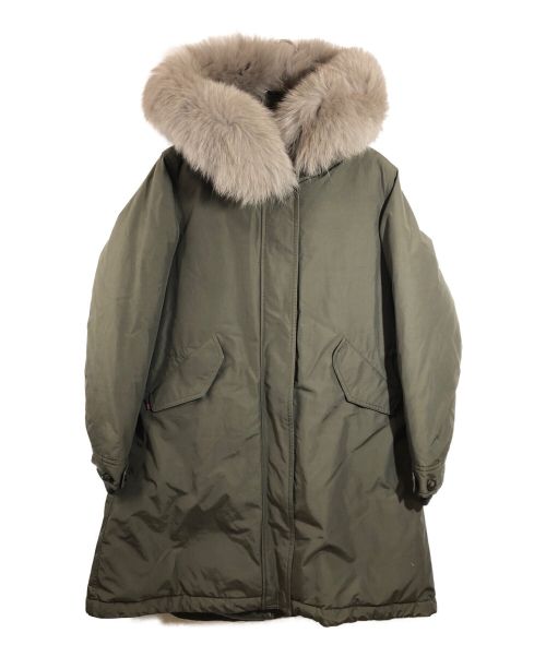 WOOLRICH（ウールリッチ）WOOLRICH (ウールリッチ) JOURNAL STANDARD relume (ジャーナルスタンダード レリューム) RELUME KEYSTONE PARKA　キーストーンパーカー オリーブ サイズ:Sの古着・服飾アイテム