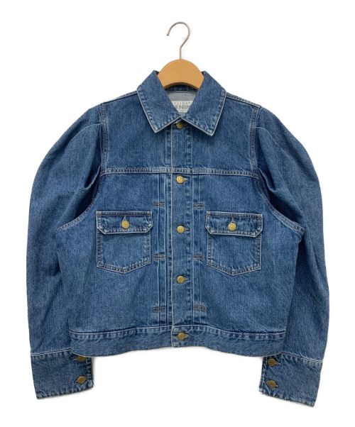 holiday（ホリデー）HOLIDAY (ホリデー) PUFF SLEEVE DENIM JACKET インディゴ サイズ:ONE SIZEの古着・服飾アイテム