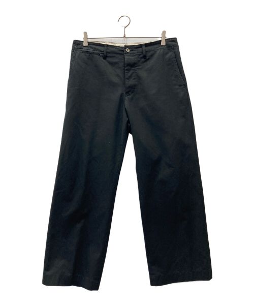 VISVIM（ビズビム）VISVIM (ビズビム) CHINO PANTS HW ブラック サイズ:3の古着・服飾アイテム