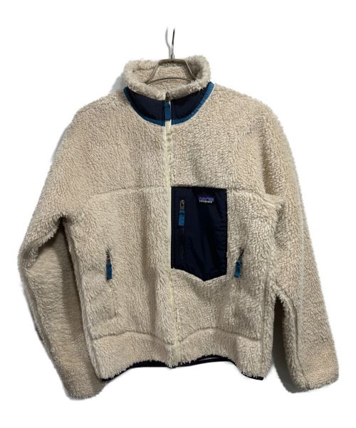 Patagonia（パタゴニア）Patagonia (パタゴニア) クラシック・レトロX・ジャケット ベージュ×ネイビー サイズ:Mの古着・服飾アイテム